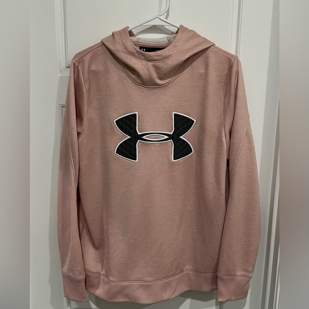 Women’s Pink Under Armour Hoodie | Fleece-Lined